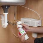 Aquasana Under Sink Water Filter System - Reduces PFAS, Lead, & Chlorine in Drinking Water - Under Counter Claryum Filtration for Kitchen - 3-Stage - Oil-Rubbed Bronze Faucet - AQ-5300.62