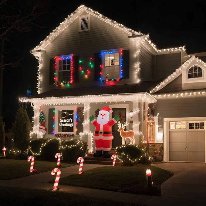 25 Pack C7 Multicolor Christmas Replacement Bulbs,C7 E12 Candelabra Base,Vintage Ceramic Glass Lights,120V 5W Incandescent Night Light Bulbs for Patio, Roofline, Garden, Wedding, Party Decorations