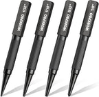 WORKPRO 4-Piece Nail Punch and Center Punch Set, Hardened Cr-V Steel with Knurled Grip,1/32", 1/16", 3/32" Nail Setter & 1/32" Center Punch Tool