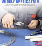 6-Inch Linesman Pliers with heavy Duty Nickel Chromium Steel Construction