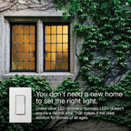 Lutron Sunnata Touch Dimmer Light Switch, LED+ Advanced Technology for LED and Incandescent, 3 Way/Multi Location, STCL-153M-IV, Ivory