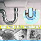 Pipeline Dredging Agent, 350ml Drain Cleaner, Powerful Sink & Toilet Clog Remover for Kitchen & BathroomCleaning, 1PCS (8 Fl Oz (Pack of 1), Lavender)