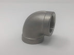 1" 316 Stainless Steel 150# Threaded 90 Degree Elbow Pipe Fitting