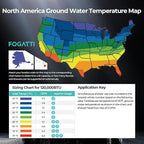 FOGATTI Propane Gas Tankless Water Heater Indoor - Max 5.1 GPM 120,000 BTU, CSA Certified Compact Design On Demand Instant Hot Water Heater - Instagas Comfort 120S Series