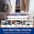 Tineco Floor ONE S7 Steam Cordless Wet Dry Vacuum Steam Mop All-in-One, Floor Washer for Sticky Mess Clean Up on Hard Floors with Digital Display, Self-Cleaning, Edge Cleaning, Safe for Kids & Pets