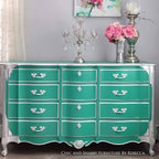 Dixie Belle Paint Company Chalk Finish Furniture Paint - Mermaid Tail (32oz) - Matte Aqua Green Chic Chalk Mineral DIY Furniture Paint