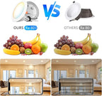 LVWIT 4 Inch LED Recessed Light, Recessed Can Lights Color Selectable 2700/3000/4000/5000/6000K 5CCT, 7W 700LM, Dimmable LED Can Lights with E26 Conversion Kit,Suitable for 4inch Can,6 Pack