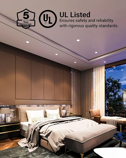 Sunco 60 Pack 4 Inch Can Lights Housing New Construction, Recessed Can Housing for Ceiling, Hard Wired, TP24 Connector, 120-277V, Air Tight Steel, IC Rated, Easy Install UL