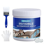 Transparent Waterproof Adhesive, 35oz Leak Invisible Waterproof Sealant for Roofs, Walls, Bathroom, Shower, Window Sills, Indoor & Outdoor Water Proof Paint