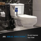 Replacement Fill Valve Assembly for Toilet Tanks - Flushing Valve Part for Toilet Tanks Repair Parts, with Quick Install Connector and Refill Pipe, Compatible with TOTO.