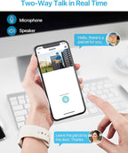 ZOSI 4K PoE Security Camera System, Person Vehicle Detection, 6pcs 4K Indoor Outdoor Spotlight PoE Cameras, Night Vision, 2 Way Audio, 8CH 8MP Home Surveillance NVR with 2TB HDD for 24/7 Recording