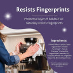 Therapy Stainless Steel Wipes, 30 Count (2 Pack) - Appliance Cleaner for Fridge, Dishwasher, Oven, Stove, Sink, Microwave, and More - Removes Smudges, Fingerprints, and Leaves a Streak-Free Shine