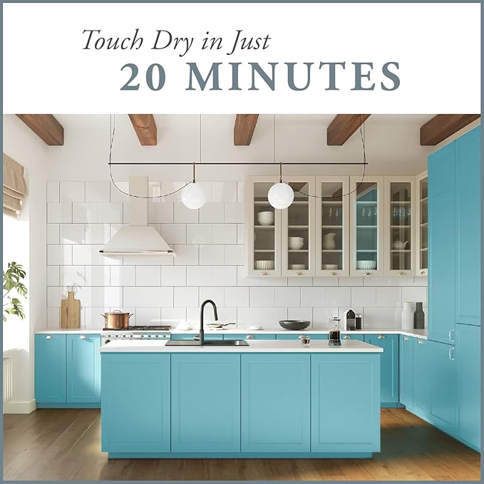 AMY HOWARD AT HOME Chalk-Based One Step Paint for Furniture, Cabinetry, Decor, Finish, and More | No Stripping, Sanding, or Priming | Medium Base | 32 Ounce | Maxwell Garden