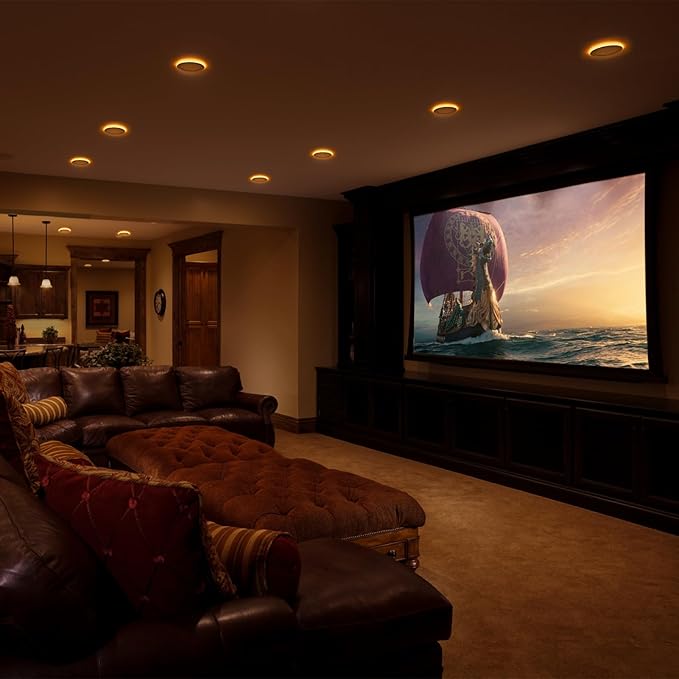 Meconard 24 Pack 6 Inch 5CCT LED Recessed Ceiling Light with Night Light, 2700K/3000K/3500K/4000K/5000K Selectable Ultra-Thin Lighting, 12W=110W, 1050LM, Dimmable Canless Wafer Downlight ETL&FCC