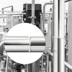 TAISHER 2PCS 304 Stainless Steel Pipe Fittings, 3/4" NPT Male Threaded, 2" Length Weld Nipple Cast Pipe