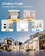 Sunco 12 Pack 6 Inch LED Recessed Light, Ceiling Canless Recessed Lights, Baffle Trim, 850 LM, 14W, Selectable CCT 2700K/3000K/4000K/5000K/6000K, Dimmable, Wafer Thin with Junction Box