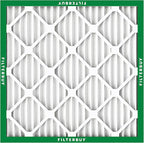 Filterbuy 24x24x1 Air Filter MERV 8 (MPR 700) Dust Defense Replacement (6-Pack), Electrostatic Pleated HVAC AC Furnace Filters, Made in USA (Actual Size: 23.38 x 23.38 x 0.75)