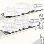 4-Pack 2x4ft Garage Wall Shelving, 4 Shelf Total 16 ft(L) Garage Shelving Wall Mounted, Heavy-Duty Storage Shelves, Perfect for Holding Storage Bins, Sporting Goods, Tools, and More Space-Saving