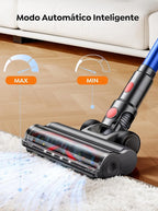 Cordless Vacuum Cleaner, 650W with Extra Mattress Cleaning Tool, 50KPA Stick Vacuum Cleaners for Home 65 Mins Runtime, Self-Standing, Wall Mount Charging, Rechargeable Vacuum for Floor Carpet Pet Hair