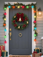 25 Pack G40 Replacement Bulbs, Multicolor Christmas Replacement Light Bulbs for Christmas String Lights, Indoor Outdoor Holiday Decor, E12 Candelabra Base, 5 W Incandescent Night Light Bulbs