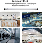 Valoisa (4PACK F14T8/D 14W 15" T8 6500K Linear Fluorescent Tube Light Bulb, 14 Watts, G13 Base, 14 3/4" MOL, 1" Dia, Daylight