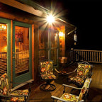 4 Pack Long Lifespan PAR38 Flood Light Bulb, Dimmable 38W 120V, High Output 400LM, Warm White, E26 Base, Indoor/Outdoor