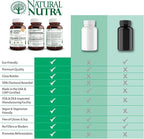 Natural Nutra Chewable Calcium Supplement for Bone Strength, Promotes Muscle Health, Maintain Teeth, Support Nerve Health, and Cardiovascular Health, 120 Tablets
