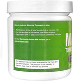 Turmaquik Organic Turmeric Matcha Powder, Matcha Latte Powder with Turmeric, Superfood Blend of Matcha, Turmeric, Ginger, Cardamom, Black Pepper, and Cinnamon (3.2 Ounce)