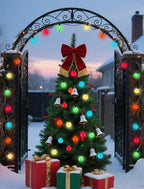 25 Pack G40 Replacement Bulbs, Multicolor Christmas Replacement Light Bulbs for Christmas String Lights, Indoor Outdoor Holiday Decor, E12 Candelabra Base, 5 W Incandescent Night Light Bulbs