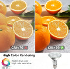 PAR30 Long Neck Halogen Flood Light Bulbs, 120V 60W, Dimmable High Output, E26 Medium Base, 2700K Warm Lighting, 3000 Hours for Recessed Light Bulb, 6 Pack