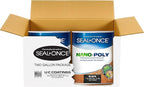Seal-Once Nano+Poly Penetrating Wood Sealer with Polyurethane - Premium Waterproof Sealant -2 Gallon & Black