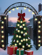 C9 White Christmas Light Bulbs, 25 Pack C9 Incandescent Replacement Bulbs for Christmas String Light, Candle Lamps, E17 Intermediate Base, 7Watt Night Lights Bulbs