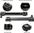 Appliance Rollers Heavy Duty,Newest Extendable Appliance Sliders,Liftable Washing Machine Base,Easily Move Washer and Dryer Machines,Refrigerators,Furniture-Black