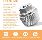 1.5" Tub Drain Extractor Removes Old Broken Stubborn and Rusted Drains with Ease Strong Grab Plumbing（ M05255 1.5" ） - 1PACK