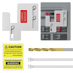 Marsflex Generator Interlock Kit for Eaton Cutler Hammer BR Series 150 and 200 Amp Breaker Panels, 1 1/4-1 7/16 Inches Spacing Between Main and Generator Breaker, Professional & Safe Interlock Kit