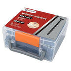 Deck Screws 2 1/2 inch, 500 Pcs Wood Screws #9 x 2-1/2", Rust Resistant, Construction Fence Exterior Screws, Torx Head Drive, 2 Pcs T25 Star Bits Included, Black