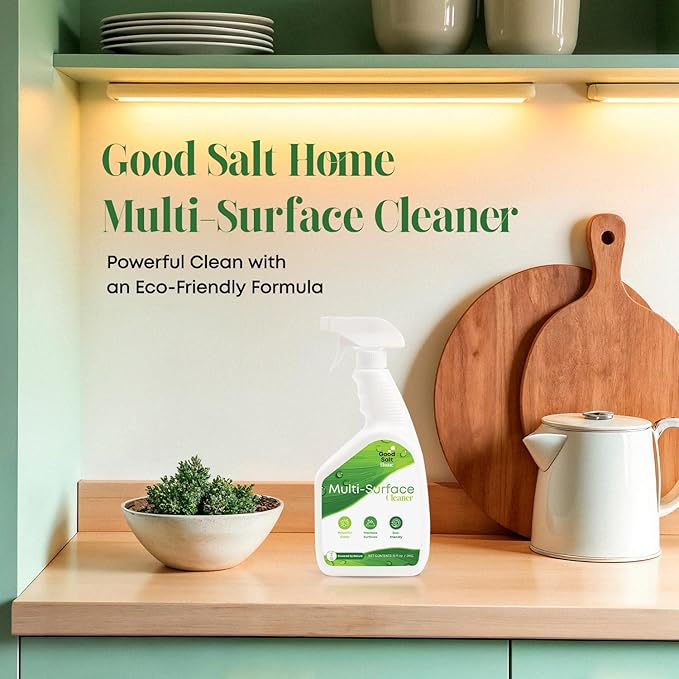 Good Salt Home Multi-Surface Cleaner, Pack of 2