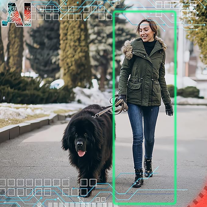 GW Security 16 Channel 4K NVR Super HD 1920P IP PoE Security Camera System with 16 Outdoor Waterproof 2.8-12mm Varifocal Zoom 5.0 Megapixel 1920P Microphone IP Cameras, AI Human Detection