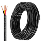 20 Gauge Wire 4 Conductor,20 AWG Electrical Wire Stranded PVC Cord Oxygen-Free Copper Cable,300FT 4 Core Pure Copper Flexible Cable Wire for LED Lamp Lighting Strips Automotive (20AWG-4C, 300FT)