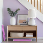 2 Step Lightweight Folding Ladder for Home, 330lbs Aluminum Step Ladder Anti-Slip for Kitchen, Step Stool Foldable Adults for Closet, 330lbs - Light Purple