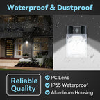 30W LED Wall Pack Light with Dusk to Dawn Photocell 4Pack, 3900LM 5000K Daylight, LED Wall Lights Outdoor Security Lighting for House Garage Yard Garden, IP65 Waterproof, 100-277VAC, ETL Listed