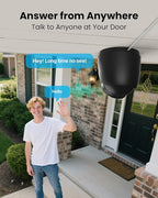 ZOSI C220 4MP 2.5K QHD Add-On PoE IP Camera Outdoor, 1440p Surveillance Outdoor Camera for PoE Security System, 100ft IR Night Vision, AI Human Detection, Two-Way Audio, Only Work with Our NVR