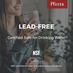 Pfister Miri 2.0 Kitchen Faucet with Pull Down Sprayer and Soap Dispenser, Single Handle, High Arc, NSF Certified, Brushed Gold Finish, F5297MRRBG