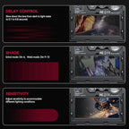 ARCCAPTAIN True Color Auto Darkening Welding Helmet with Upgraded Arc Sensor, 1/1/1/1 Top Optical Clarity Solar Power Welding Hood, 1/25000s Response Time, 4/9-13 for TIG MIG ARC Welding Mask, Rivet