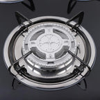 5 Burner Built-in Stainless Steel Gas Stove Top,30 Inch Gas Cooktop LPG/NG Gas Cooktop with 5 Adjustable Hob Burners for Commercial Household