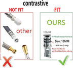 Pull Down Kitchen Faucet Hose Replacement M15*1MM (Upgrade G1/2, 360 Rotatable) With Quick Connect, 59-Inch for Pluggable Nylon Hose,Compatiblity for WOWOW,OWOFAN,FORIOUS,APPASO,WEWE facuet parts