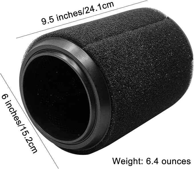 1-Pack VF7000 Filter for Ridgid Shop Vac,Compatible with Ridgid 5-20 Gallon Husky 6-9 Gallon Wet/Dry Vacuums,Foam Wet Vacuum Filter for Wet Applications Only