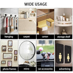 QDiShi 50PCS EVA Double Sided Adhesive Pads Pre-Cut Foam Tape 3x5cm Heavy Duty Mounting Tape White Super-Sticky Pad Waterproof Self Adhesive Pad for Home Décor & DIY Art Crafts