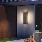 tewei LED Outdoor Wall Lights, 15.7'' Modern Outdoor Indoor Wall Sconce Large Exterior Lighting Fixtures Outside Front Door Lights for House, Hallway, Warm White 3000K, Antique Black, 1 Pack