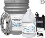 Tankless Water Heater Flush Kit with Gallon Liquid Descaling Solution and 1/6HP Extra Strength Pump